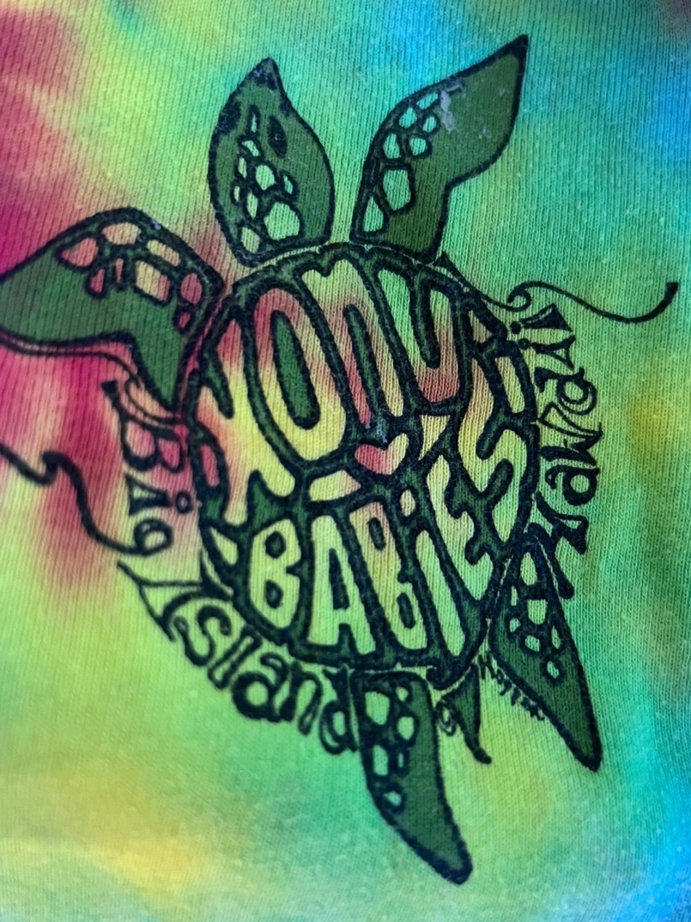 🐢🌈GERBER “HONO BABIES” RAINBOW TIE-DYE ONESIE🌈🐢